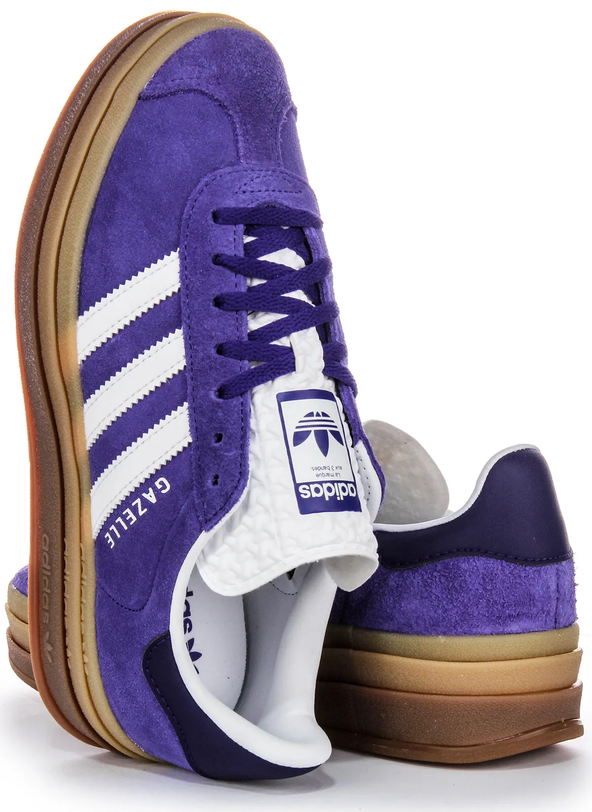 Adidas Gazelle Bold W En Violet Pour Femmes Chaussures Adidas
