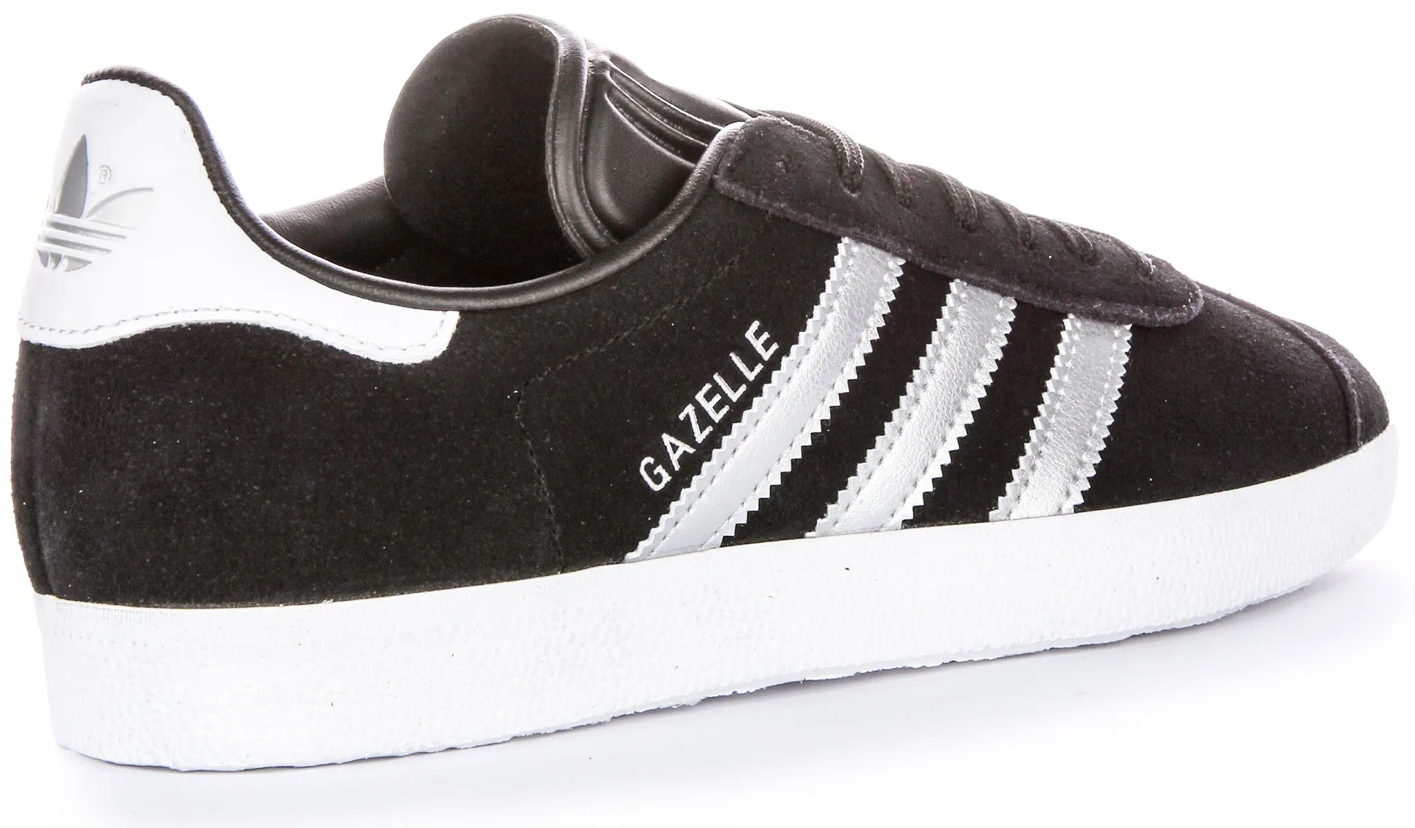 Adidas Gazelle en Noir Argent pour Femme Chaussures Adidas