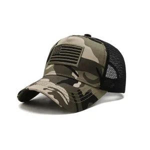 American Flag Trucker Hat with Adjustable Strap ecco Shoes