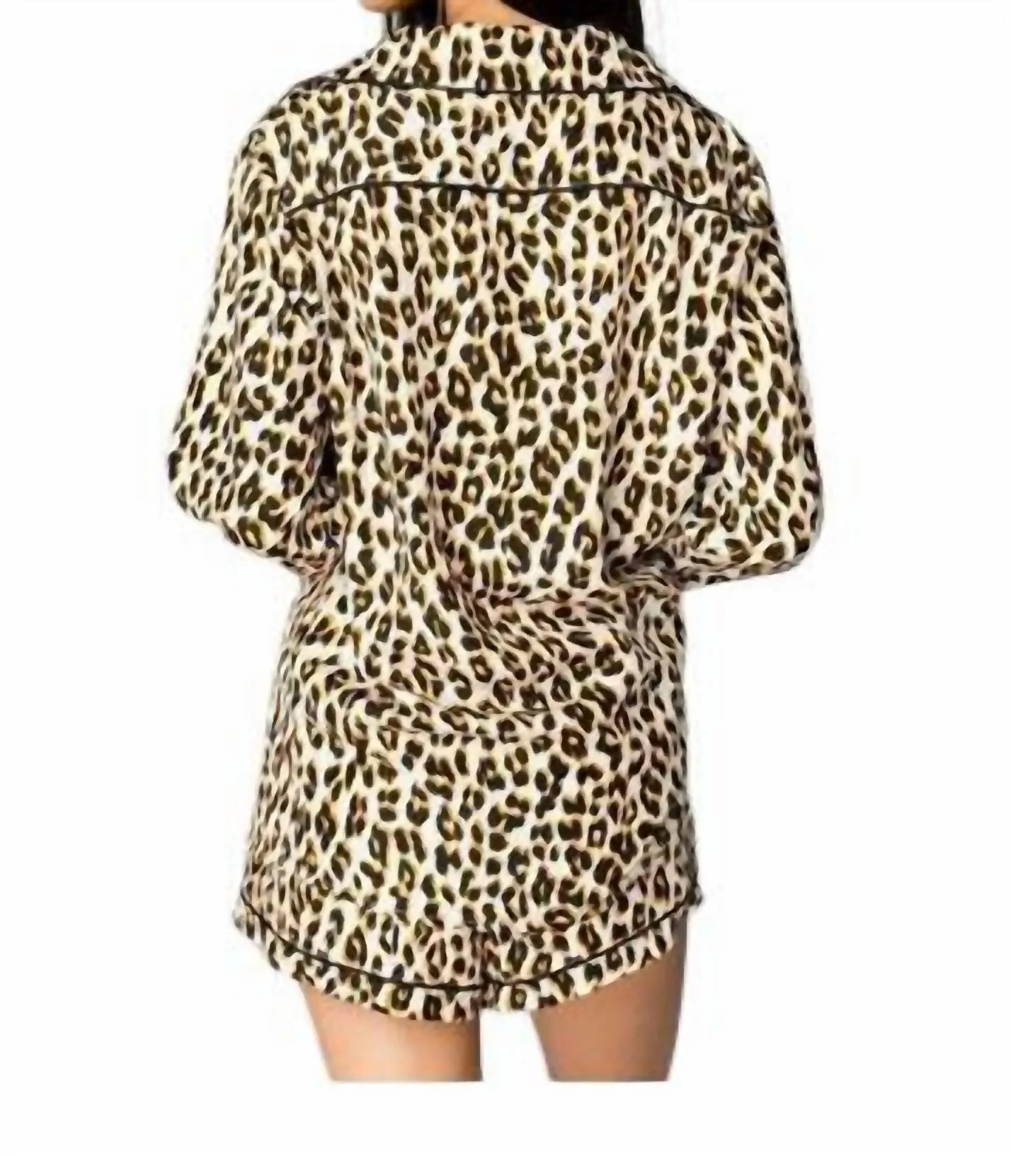 Ensemble Pyjama Anna en motif Wildcat