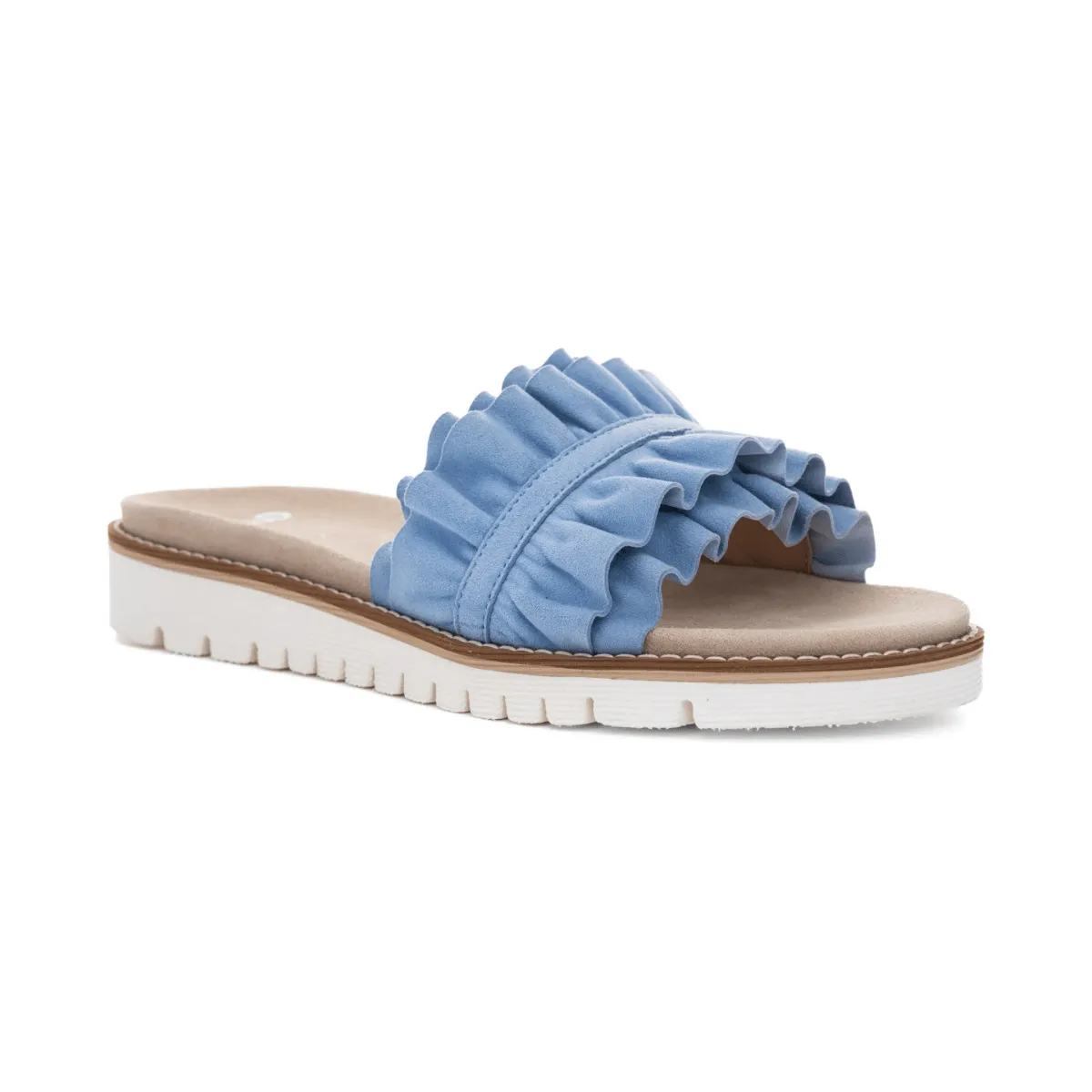 Chaussures Ara pour Femmes Keyes en Daim Bleu Azure