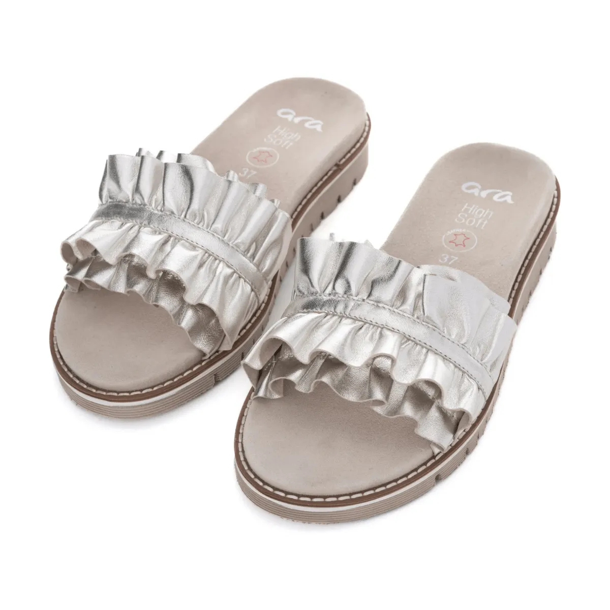 Ara Women's Keyes Platine Métallisé