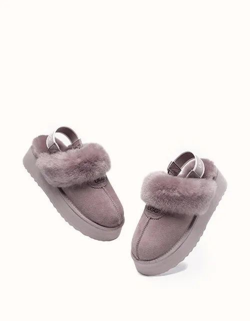 Chaussons UGG® à plateforme gaufrée Australian Shepherd