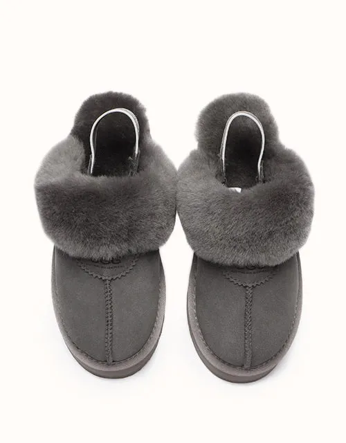 Chaussons UGG® à plateforme gaufrée Australian Shepherd