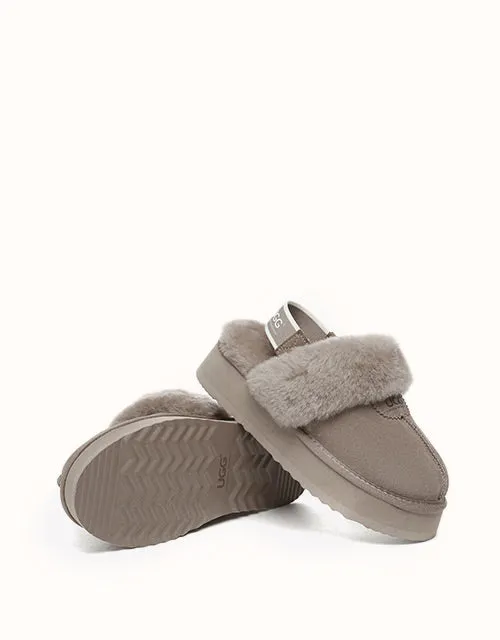 Chaussons UGG® à plateforme gaufrée Australian Shepherd
