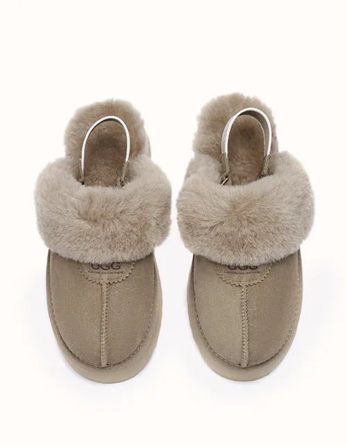 Chaussons UGG® à plateforme gaufrée Australian Shepherd