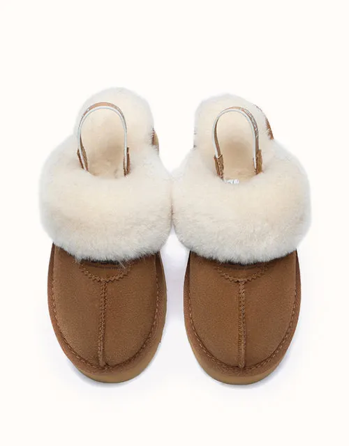 Chaussons UGG® à plateforme gaufrée Australian Shepherd