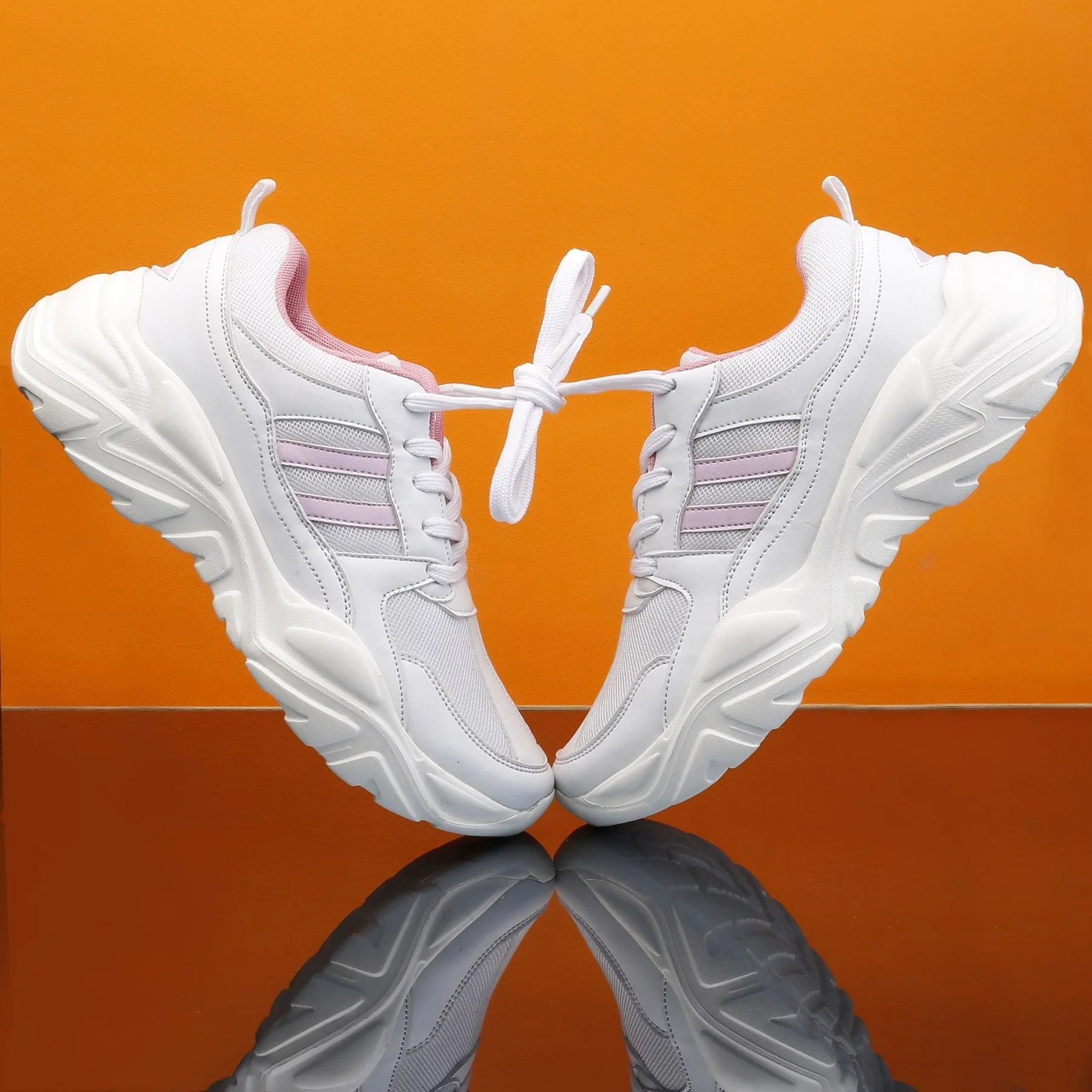 Bacca Bucci DAISY Femme Sneakers à Plateforme Épaisse