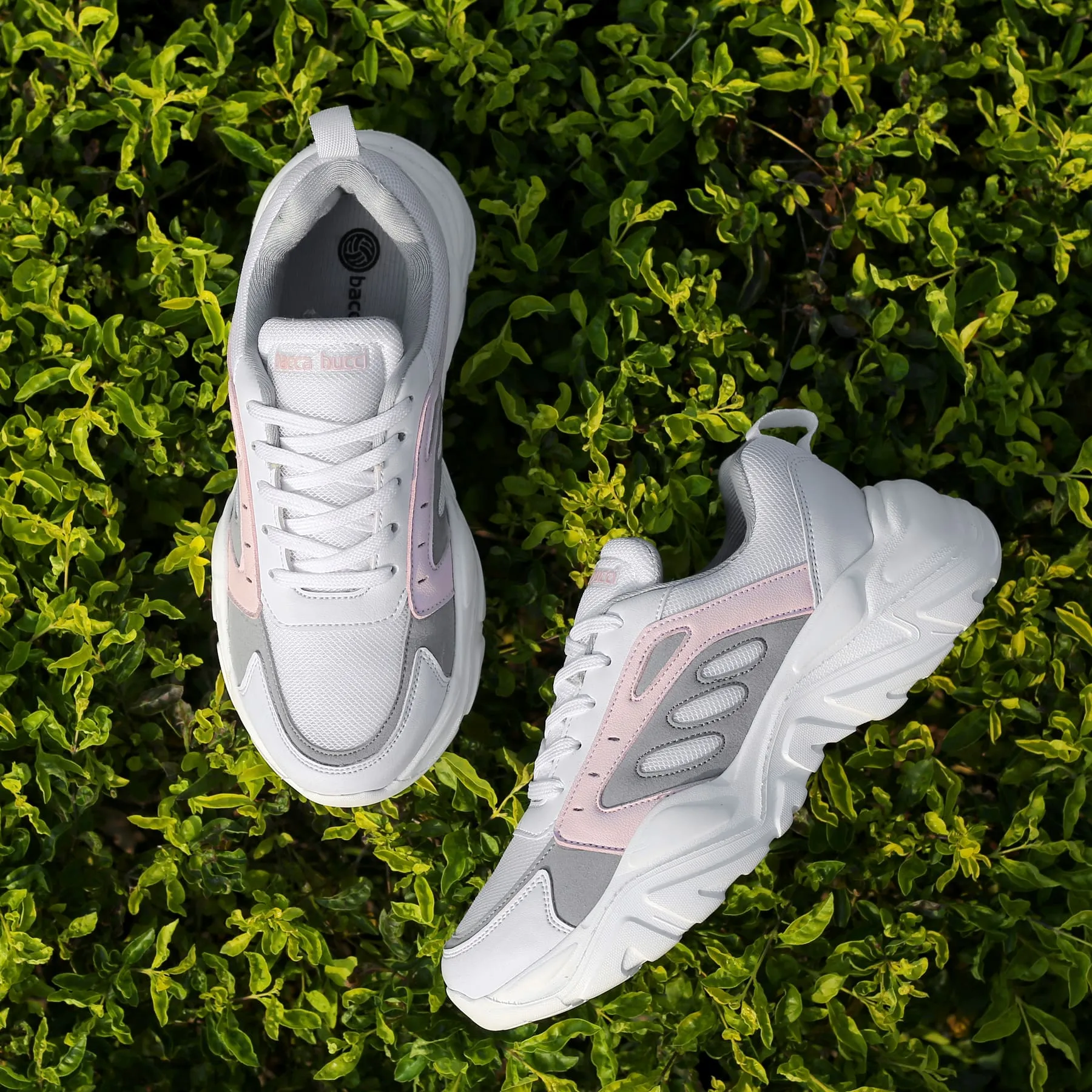 Bacca Bucci EMMA Sneakers basses à plateforme pour femmes | Sneakers StreetWear volumineuses