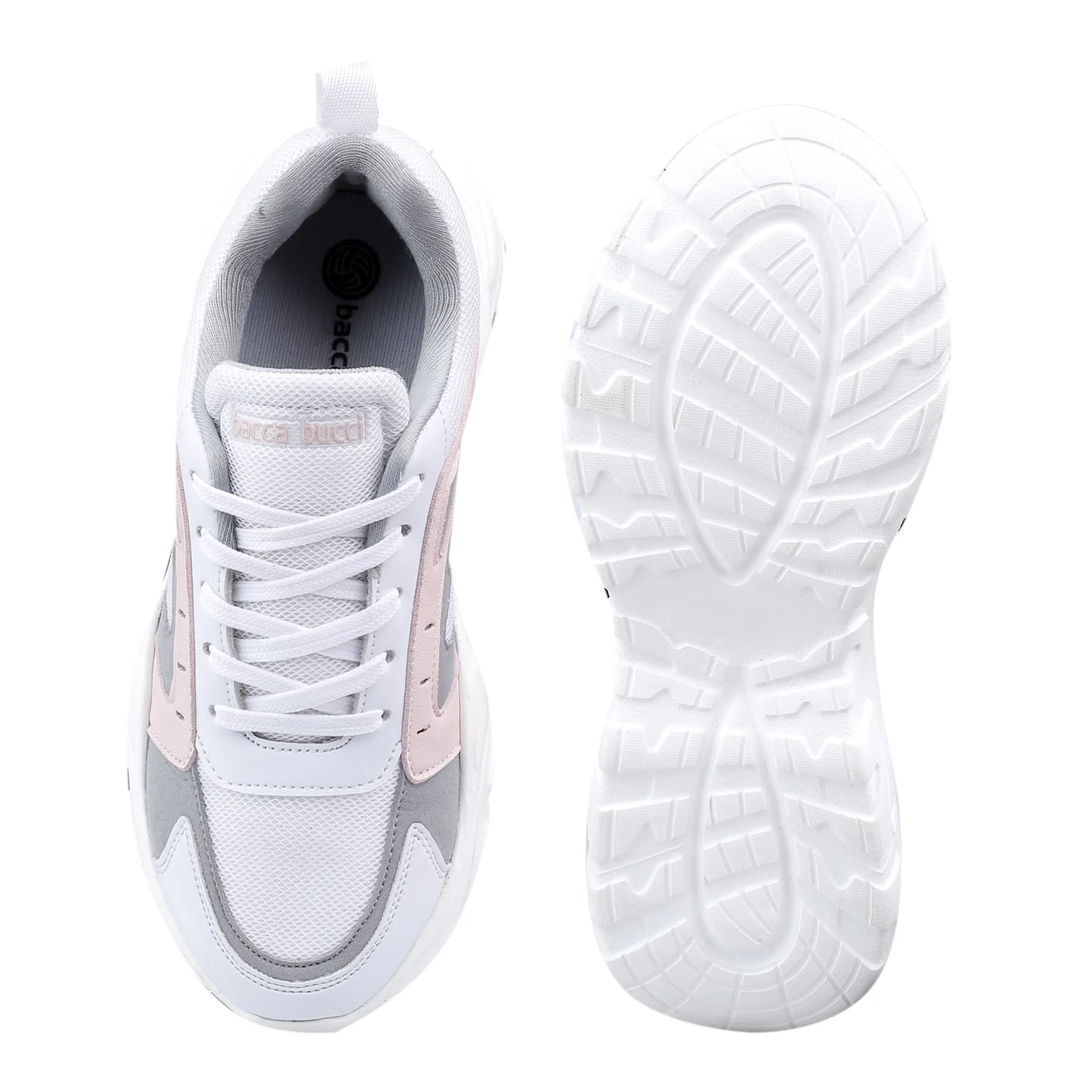 Bacca Bucci EMMA Sneakers basses à plateforme pour femmes | Sneakers StreetWear volumineuses