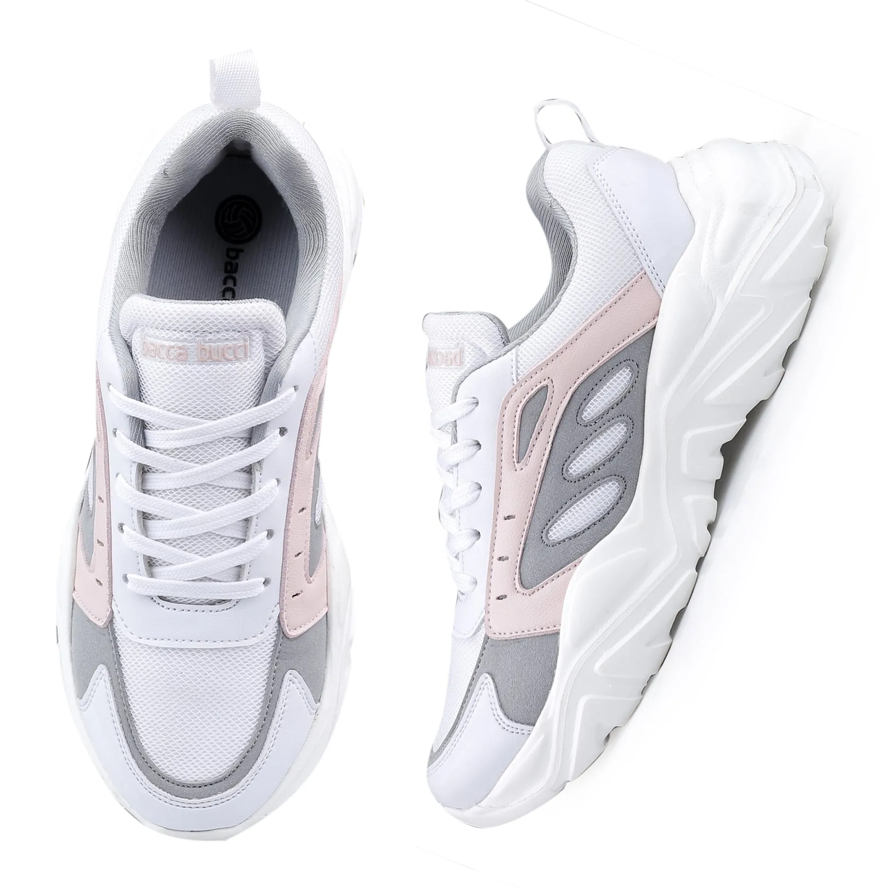 Bacca Bucci EMMA Sneakers basses à plateforme pour femmes | Sneakers StreetWear volumineuses