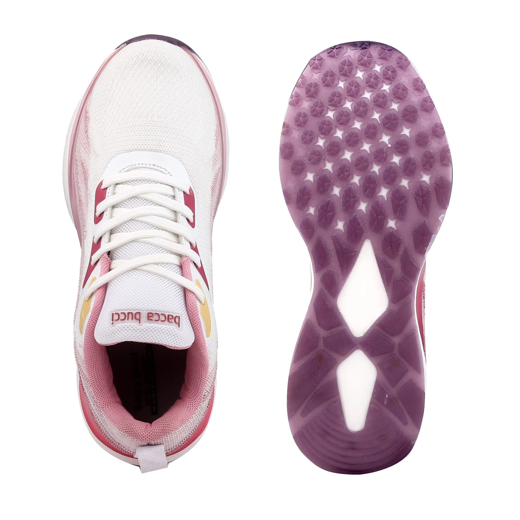 Bacca Bucci SÉRIE HYPERSOFT POUR FEMMES avec Semelle Ultra-Rebond et Empiècement en Maille Respirante Iconique