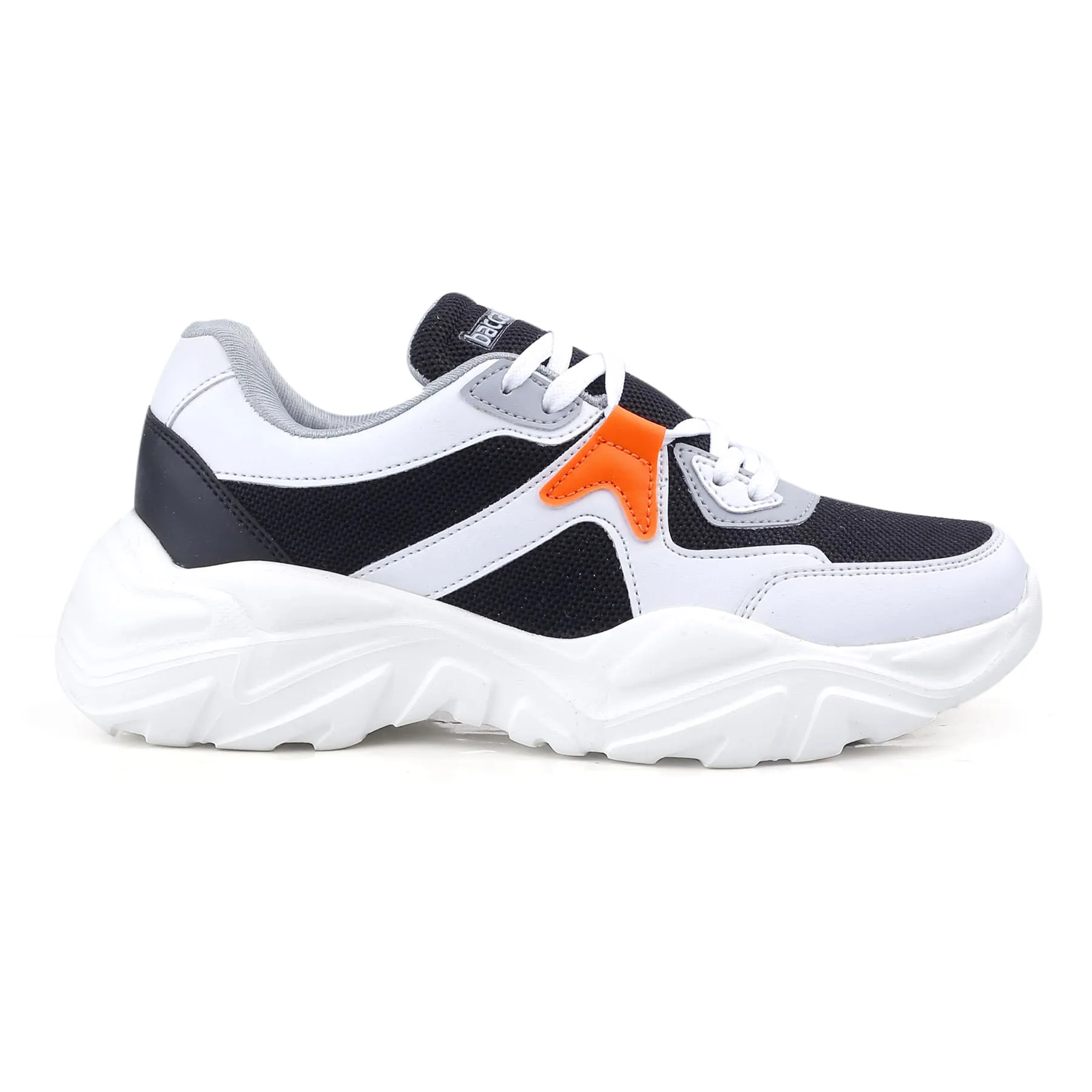 Bacca Bucci MARINE Sneakers Plateforme à Tige Basse pour Femme | Sneakers Épaisses StreetWear