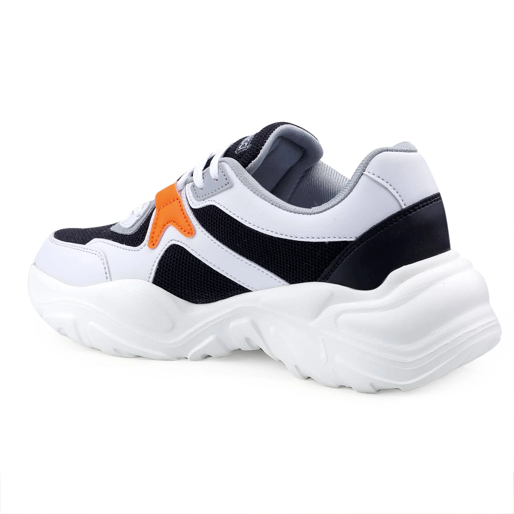 Bacca Bucci MARINE Sneakers Plateforme à Tige Basse pour Femme | Sneakers Épaisses StreetWear