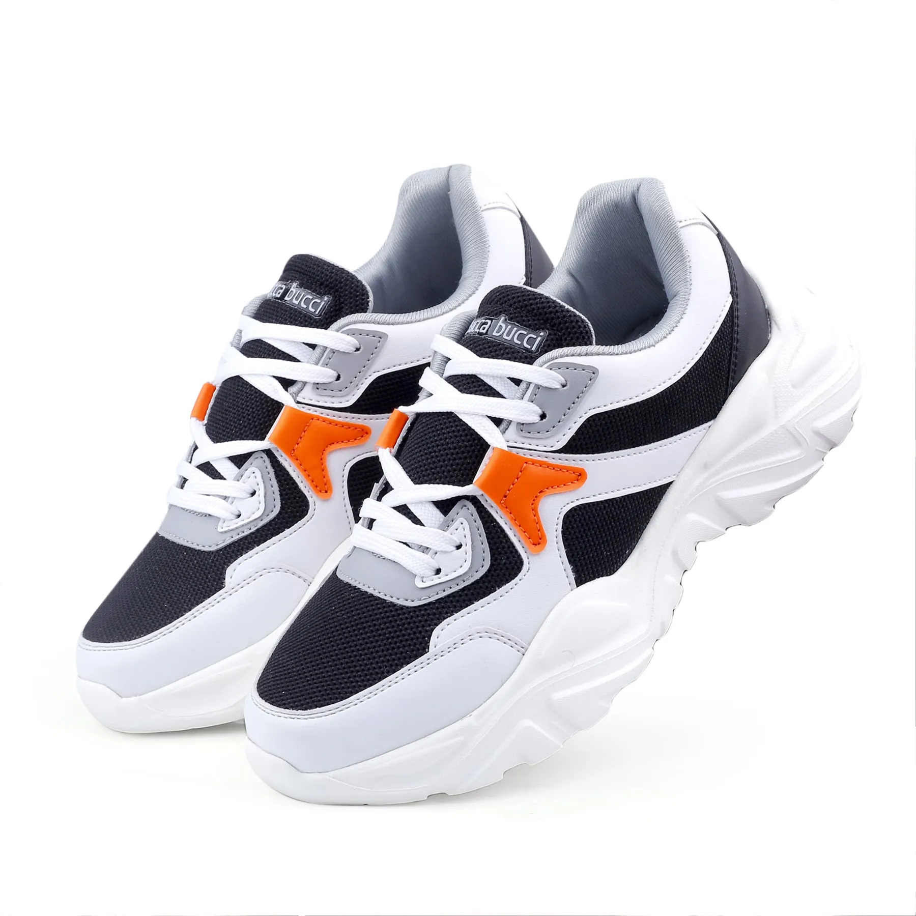 Bacca Bucci MARINE Sneakers Plateforme à Tige Basse pour Femme | Sneakers Épaisses StreetWear