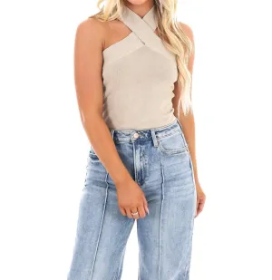 Be There For You Sweater Bodysuit In Cream