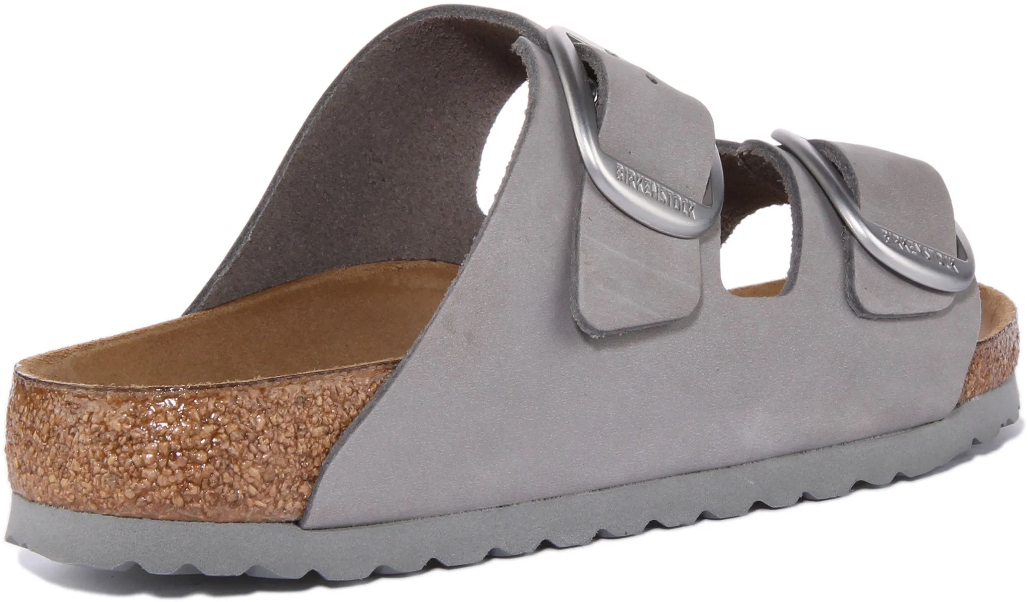 Birkenstock Arizona en gris pour unisexe | Chaussures Birkenstock à coupe étroite
