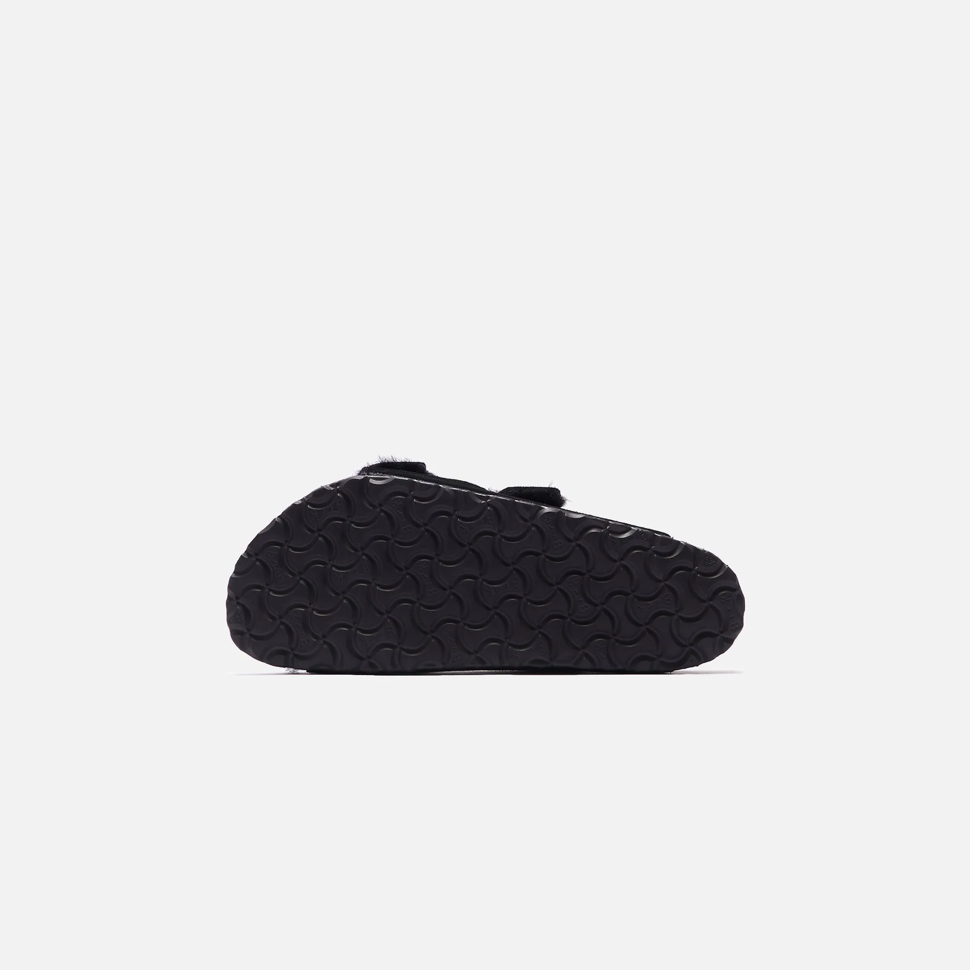 Birkenstock Arizona en fourrure - Chaussures Birkenstock noires