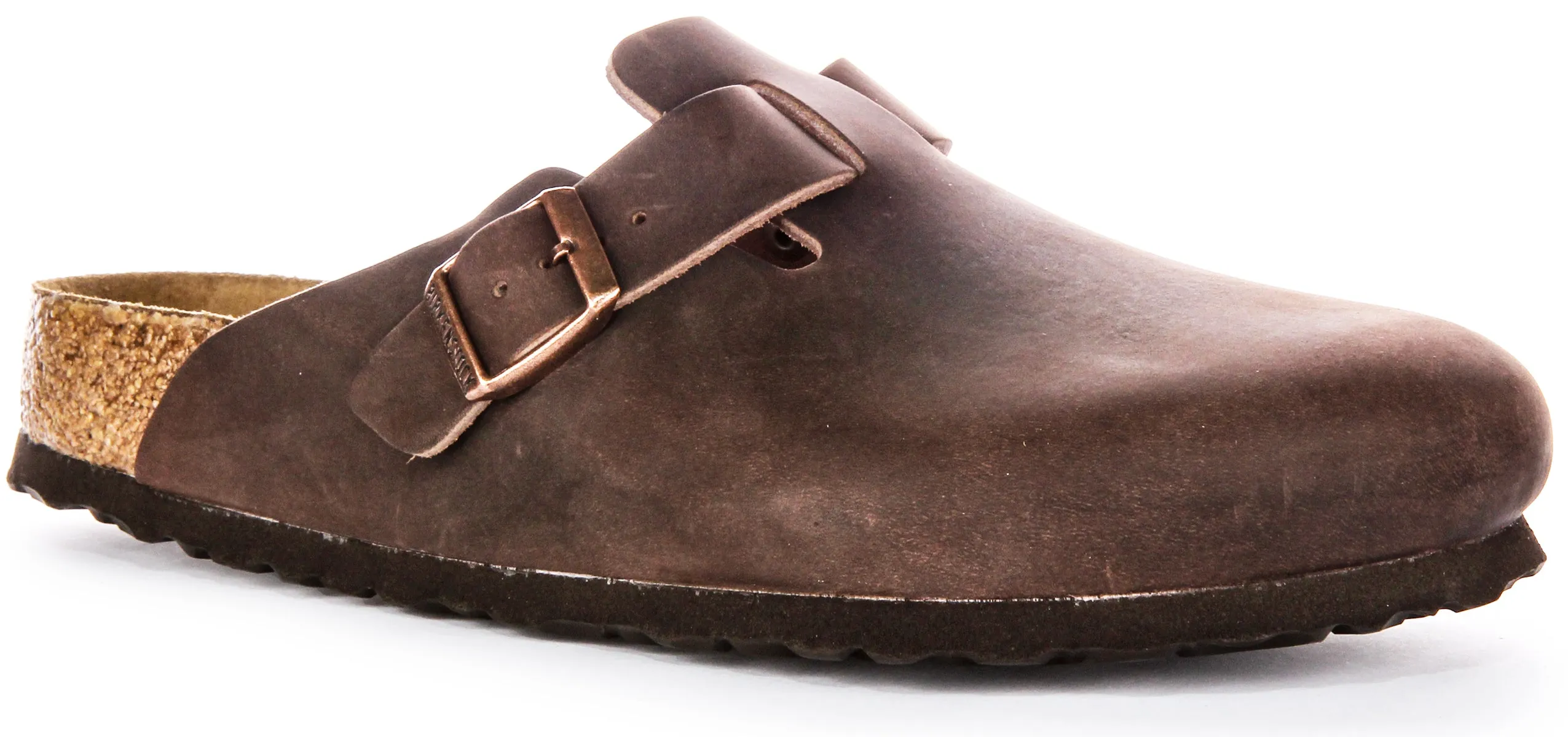 Birkenstock Boston BS en marron | Chaussures à ajustement régulier Birkenstock