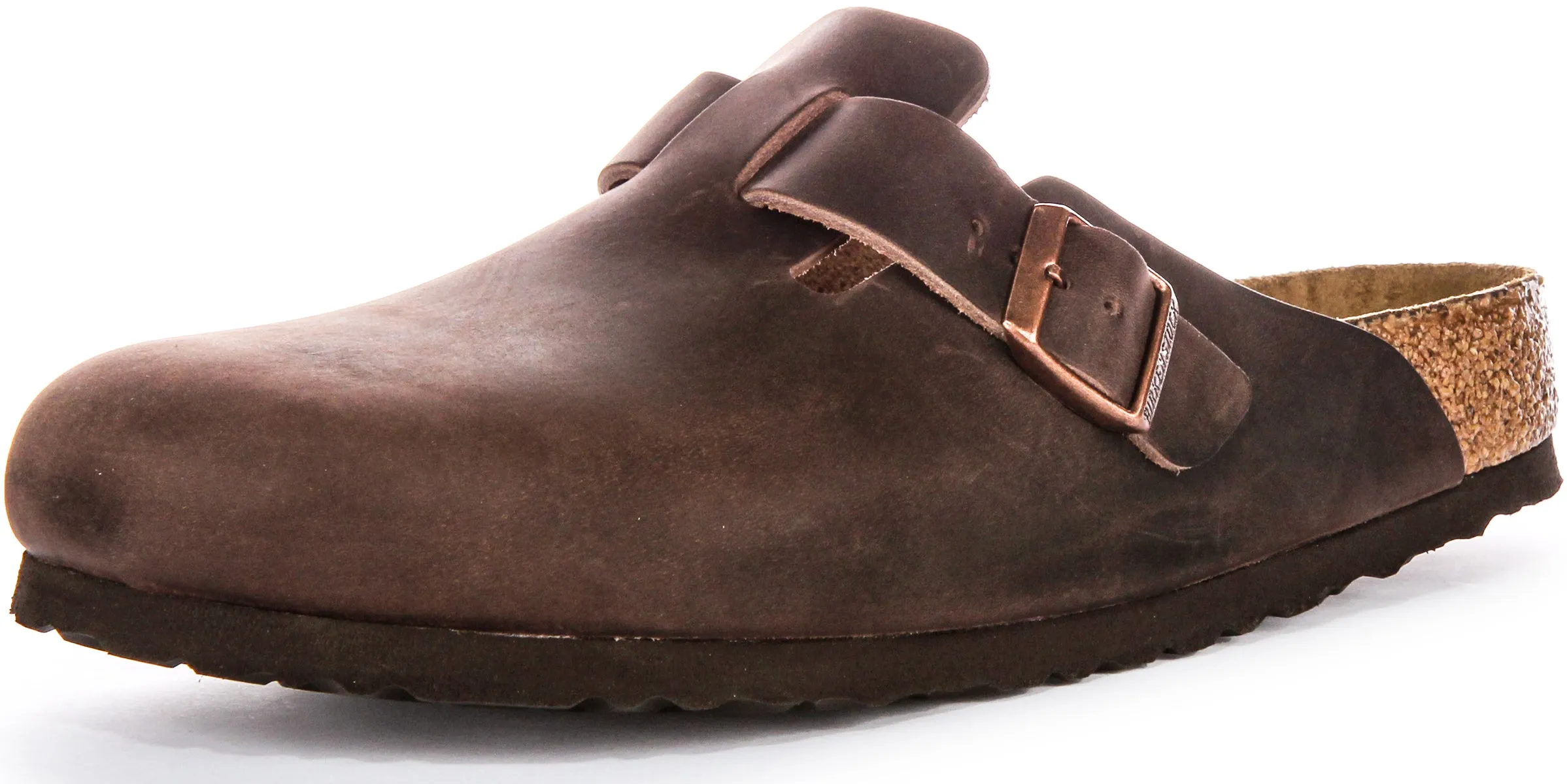 Birkenstock Boston BS en marron | Chaussures à ajustement régulier Birkenstock
