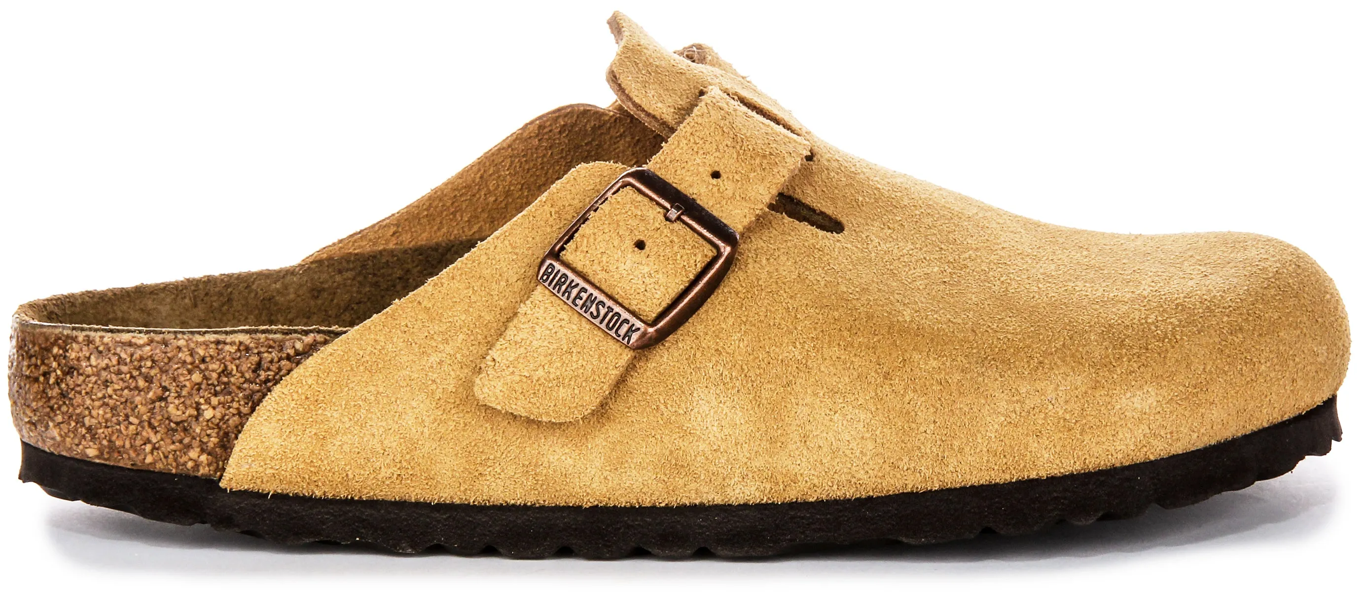 Birkenstock Boston Bs En Latte | Chaussures à ajustement régulier Birkenstock