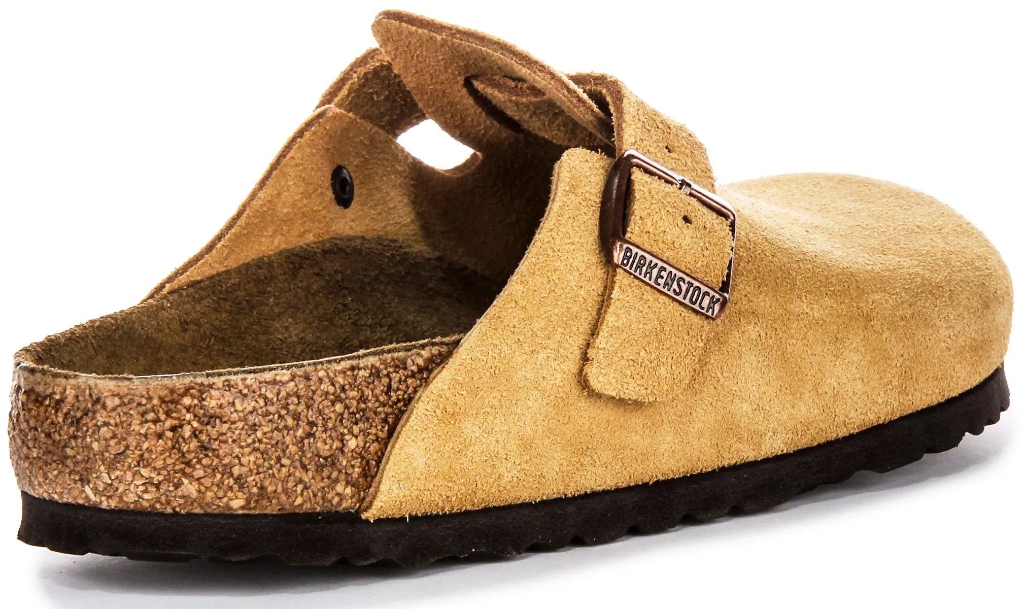 Birkenstock Boston Bs En Latte | Chaussures à ajustement régulier Birkenstock