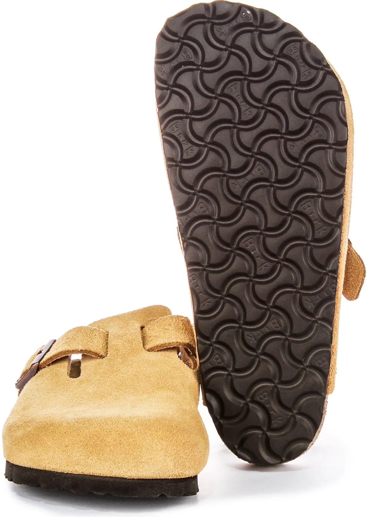 Birkenstock Boston Bs En Latte | Chaussures à ajustement régulier Birkenstock