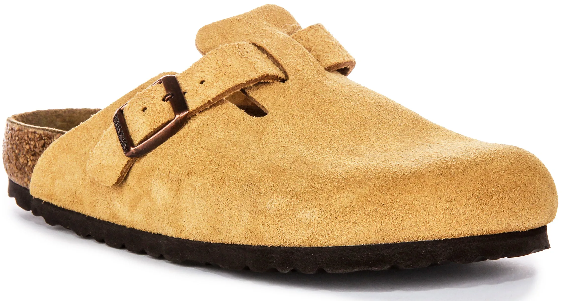 Birkenstock Boston Bs En Latte | Chaussures à ajustement régulier Birkenstock