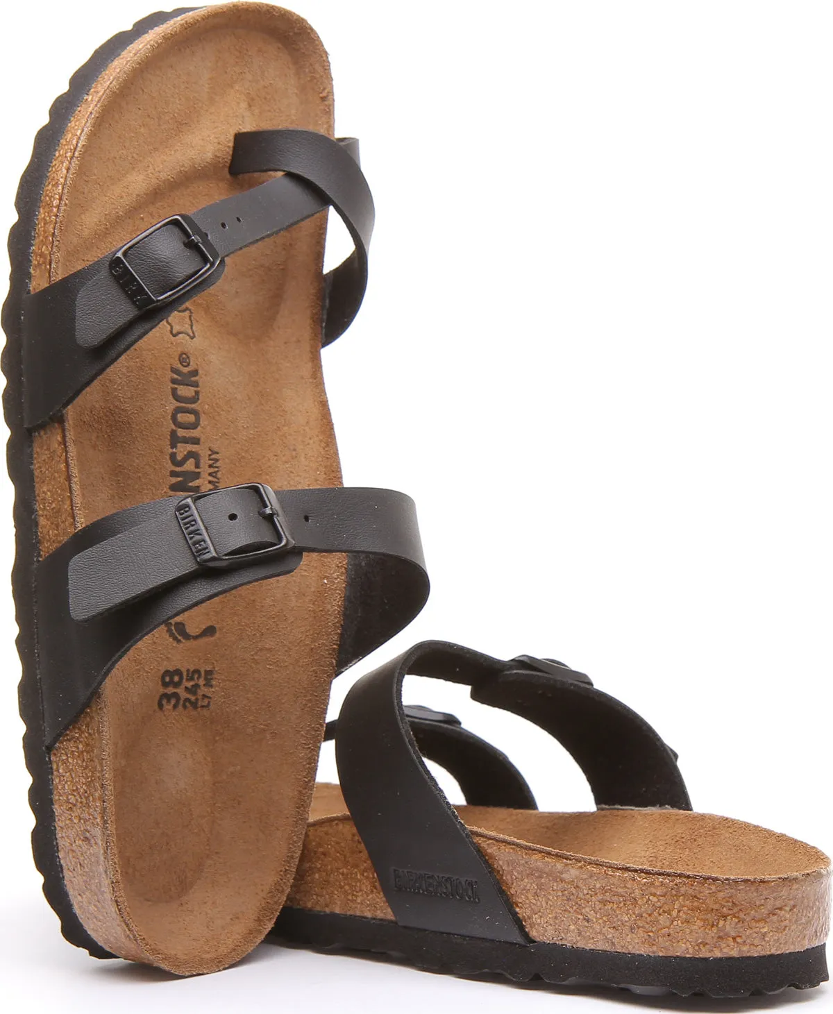 Birkenstock Mayari en noir pour femmes | Chaussures Birkenstock à coupe étroite