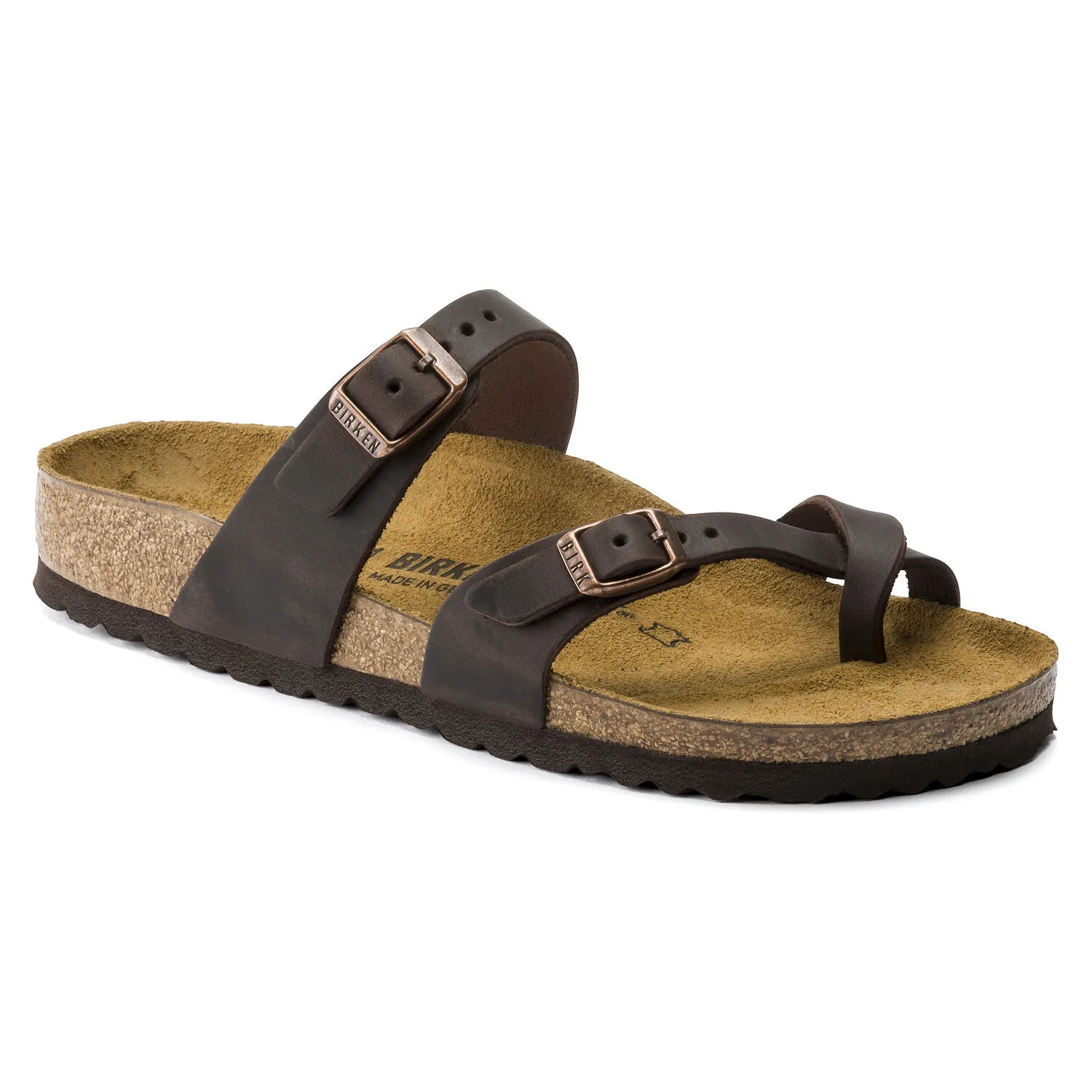 BIRKENSTOCK MAYARI HUILE MOYEN - MARRON - B06000BR171321