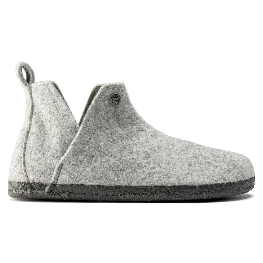 Birkenstock Chaussures Andermatt Laine/Doublure en peau de mouton Gris clair