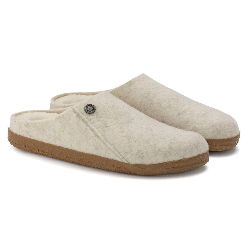 Birkenstock Chaussures pour Femmes Zermatt Laine/Doublure en Mouton Écru