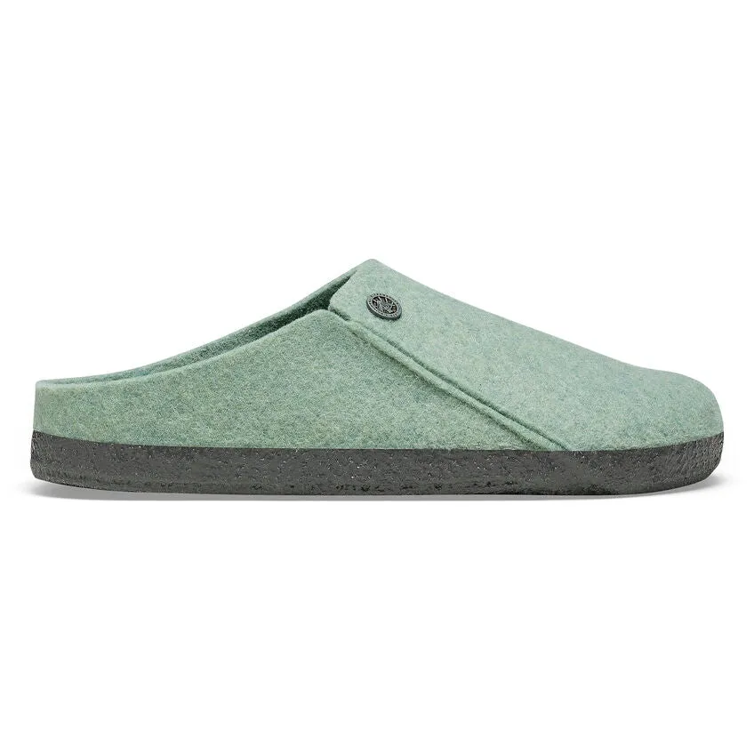 Chaussures Birkenstock pour Femmes Zermatt Laine/Doublure en Shearling Matcha