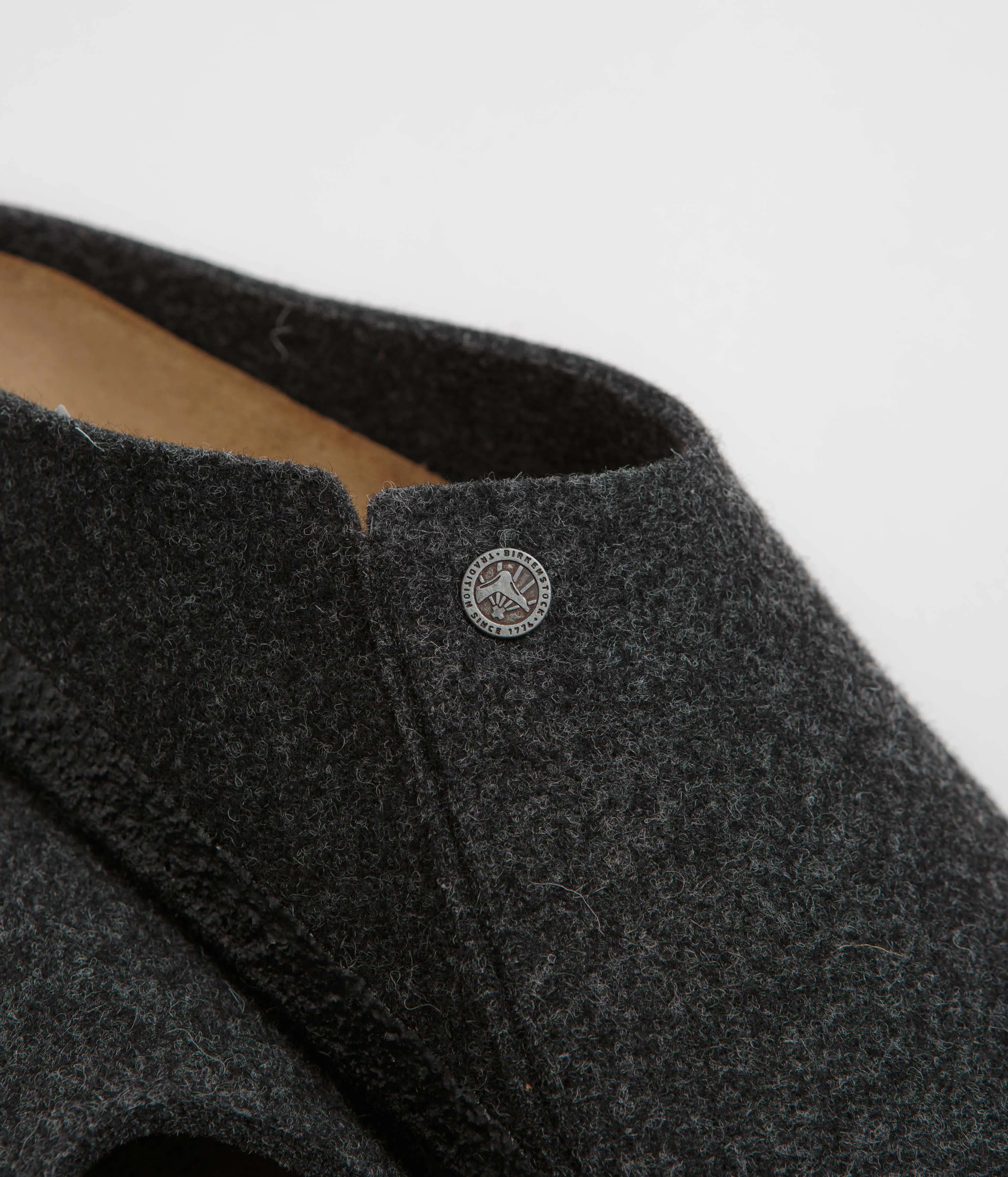 Chaussons Birkenstock Zermatt en feutre - Chaussures Birkenstock Anthracite