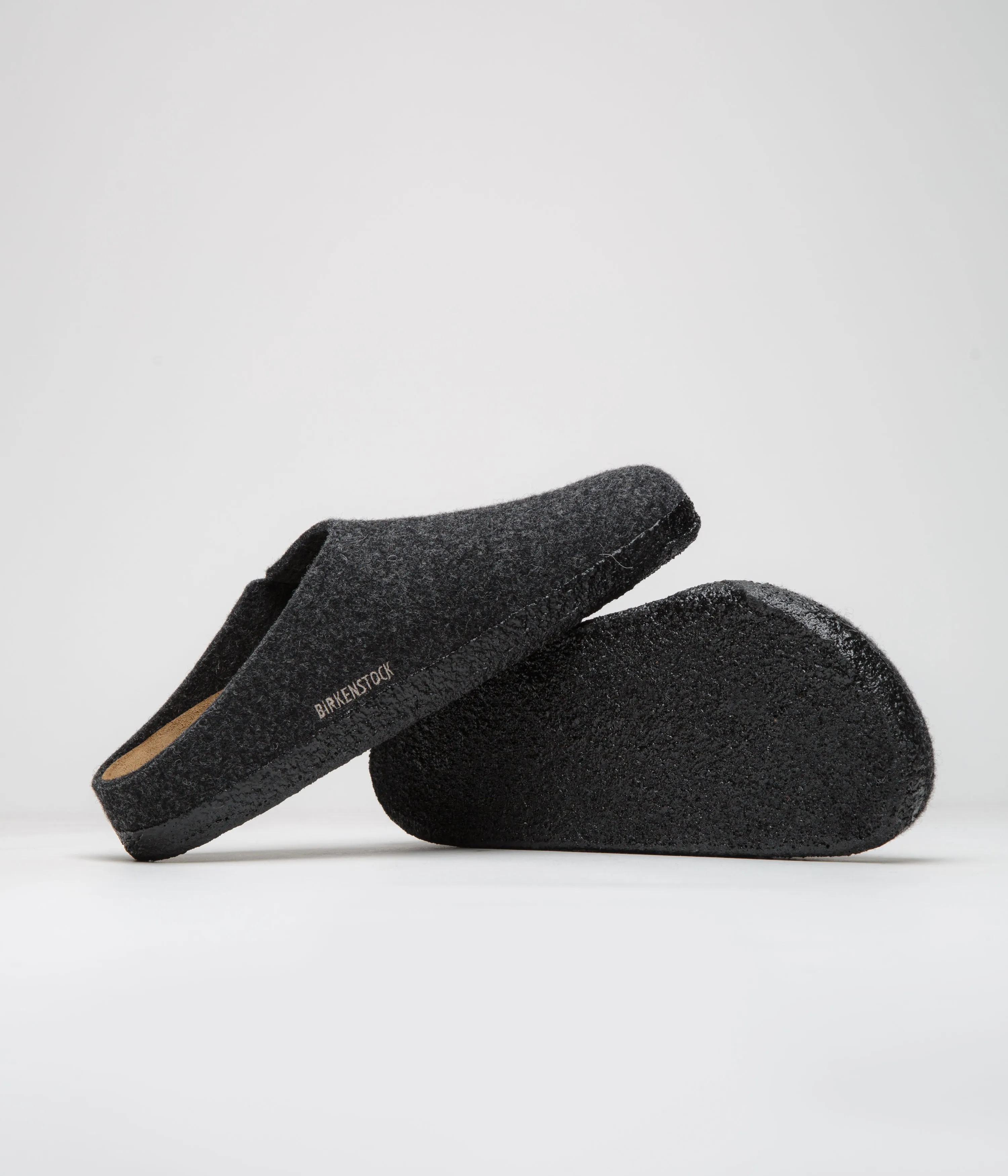 Chaussons Birkenstock Zermatt en feutre - Chaussures Birkenstock Anthracite