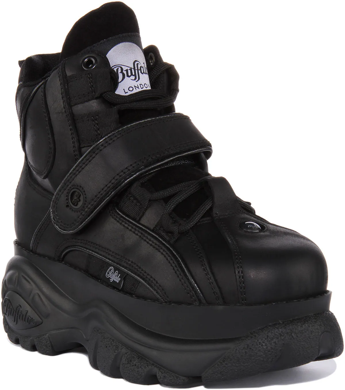 Buffalo 1348-14 2.0 En Noir Pour Femme Chaussures Buffalo