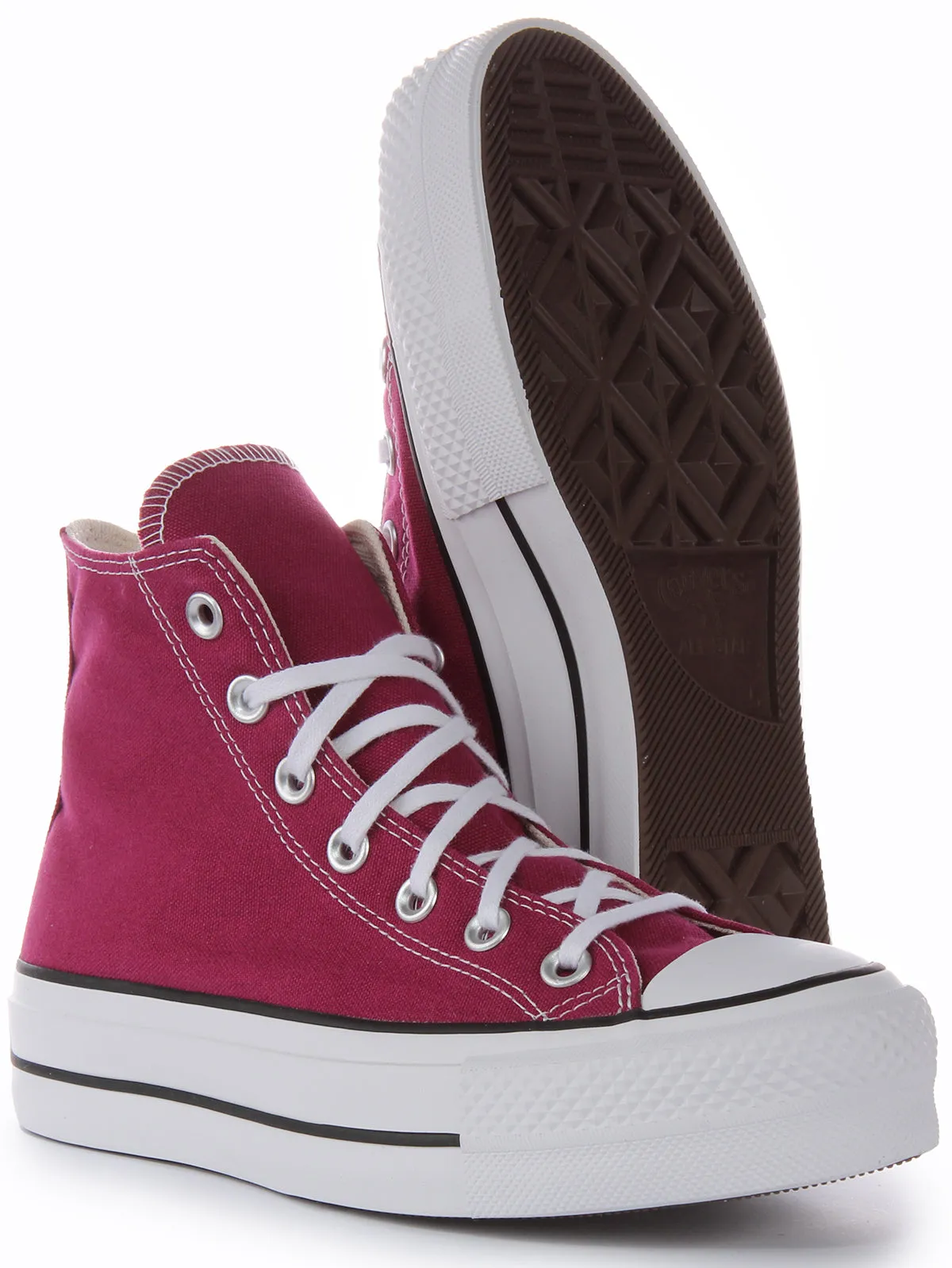 Converse All Star Lift A05471C En Marron Pour Femmes Chaussures Converse