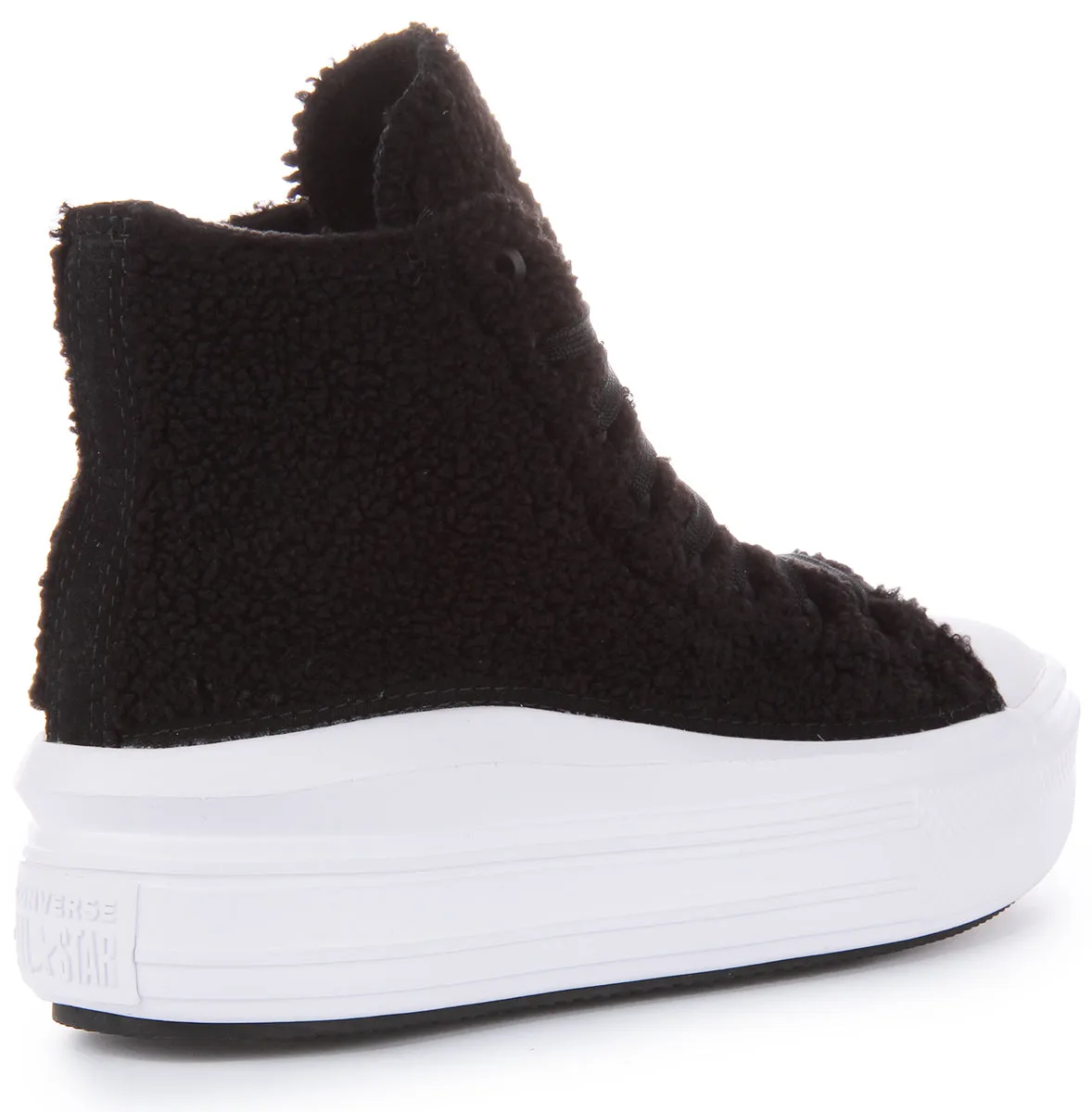 Converse All Star Move Sherpa A05518C En Noir Pour Femme Chaussures Converse