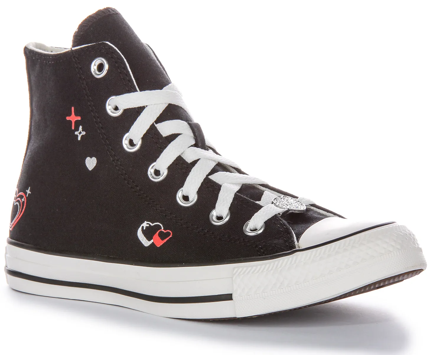 Converse All Stars 2K Heart A09116C En Noir Pour Femme Chaussures Converse