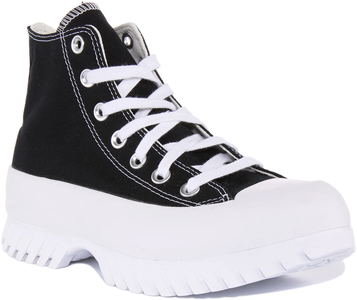 Converse Lugged 2.0 A00870C En Noir Blanc Pour Femme Chaussures Converse