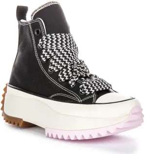 Converse Runstar Hike A10435C In Black Pink Shoes Converse