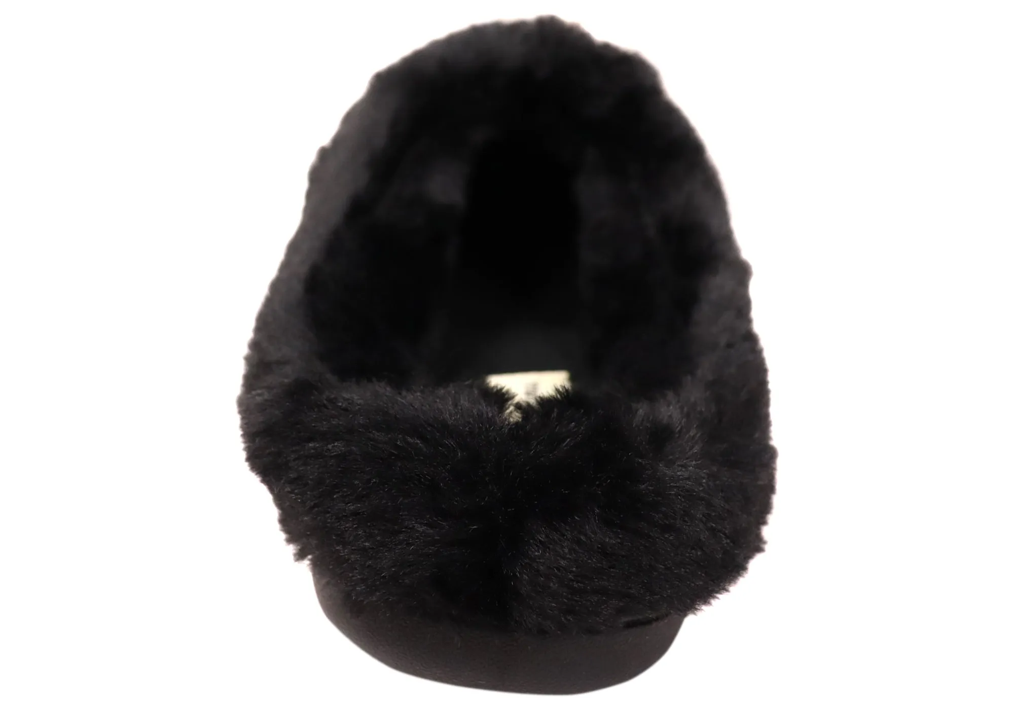 Dearfoams Chaussons Clog Confortables pour Femmes Claire en Chenille Chinée Tricotée