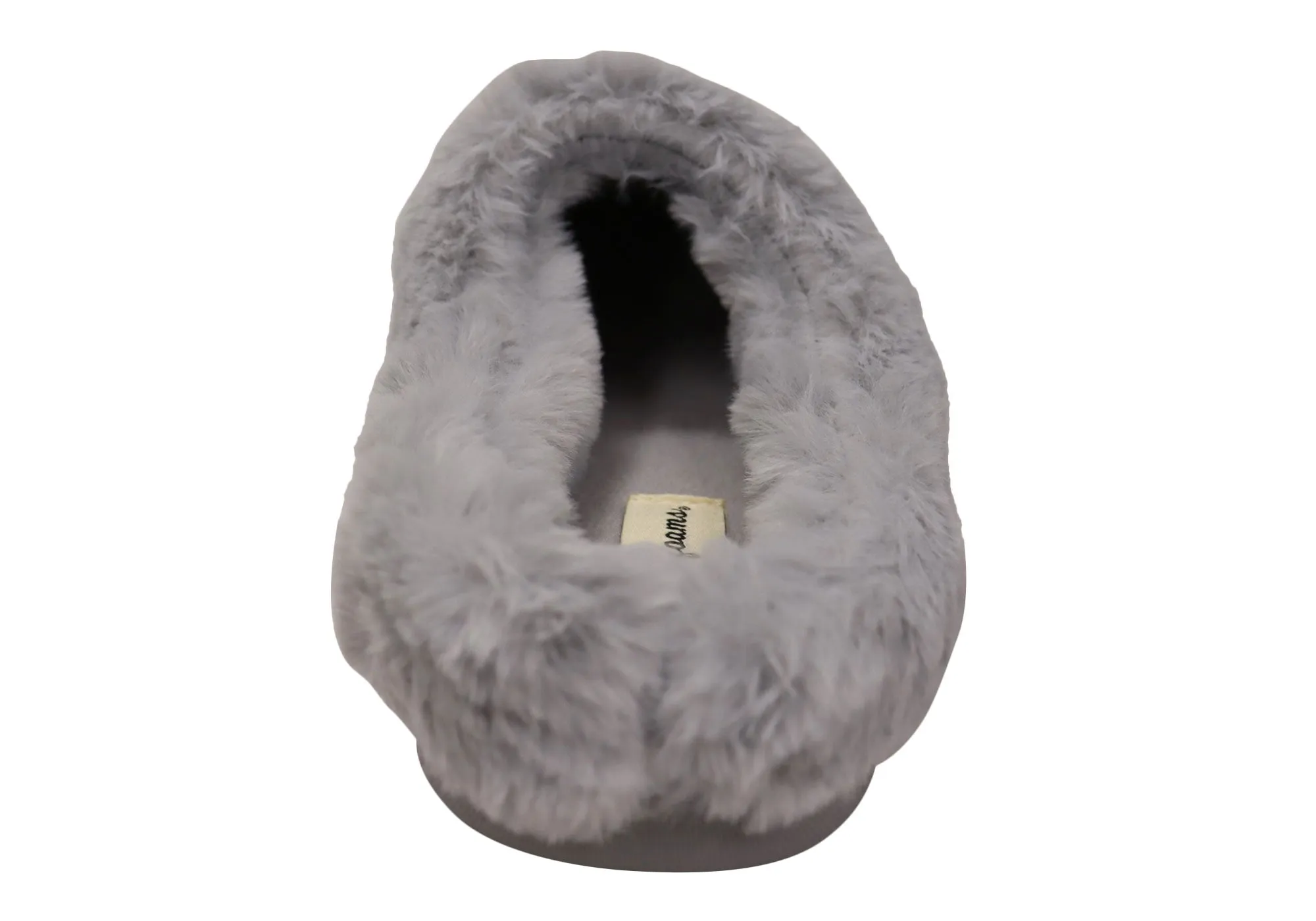 Dearfoams Chaussons Clog Confortables pour Femmes Claire en Chenille Chinée Tricotée