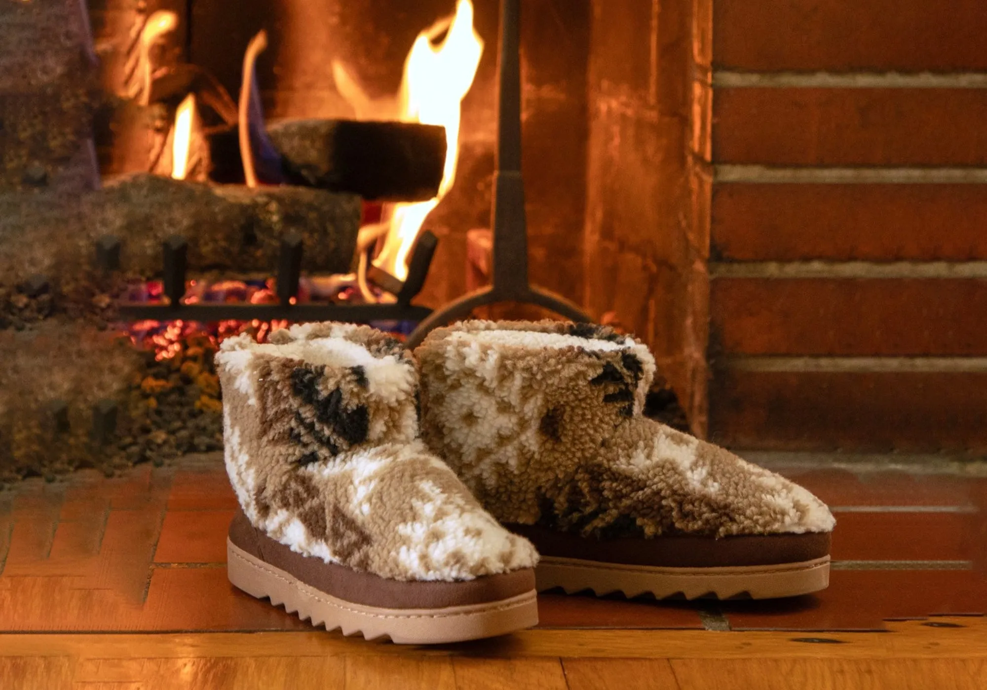 Chaussons Douillets Teddy Whitney pour Femme Dearfoams - Chaussons Dearfoams