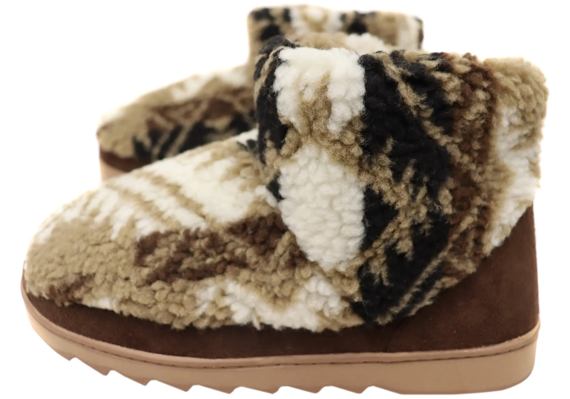 Chaussons Douillets Teddy Whitney pour Femme Dearfoams - Chaussons Dearfoams