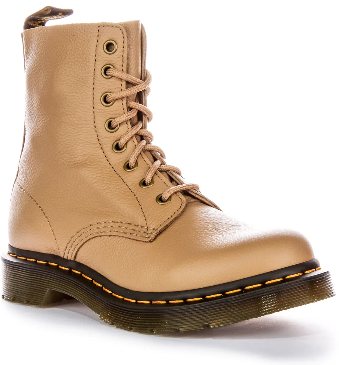 Dr Martens 1460 Pascal en Beige pour Femme Chaussures Dr Martens