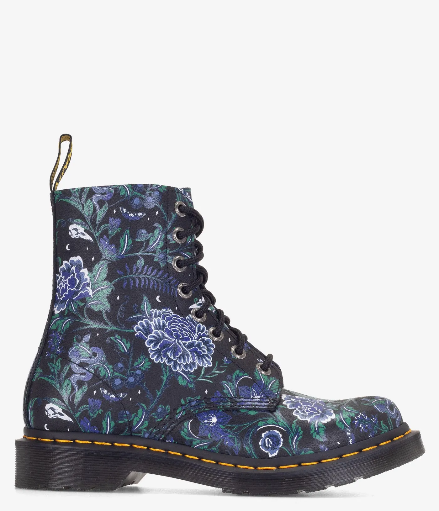 Dr. Martens 1460 Pascal Bottines à Lacets Fleurs Mystiques - Femme