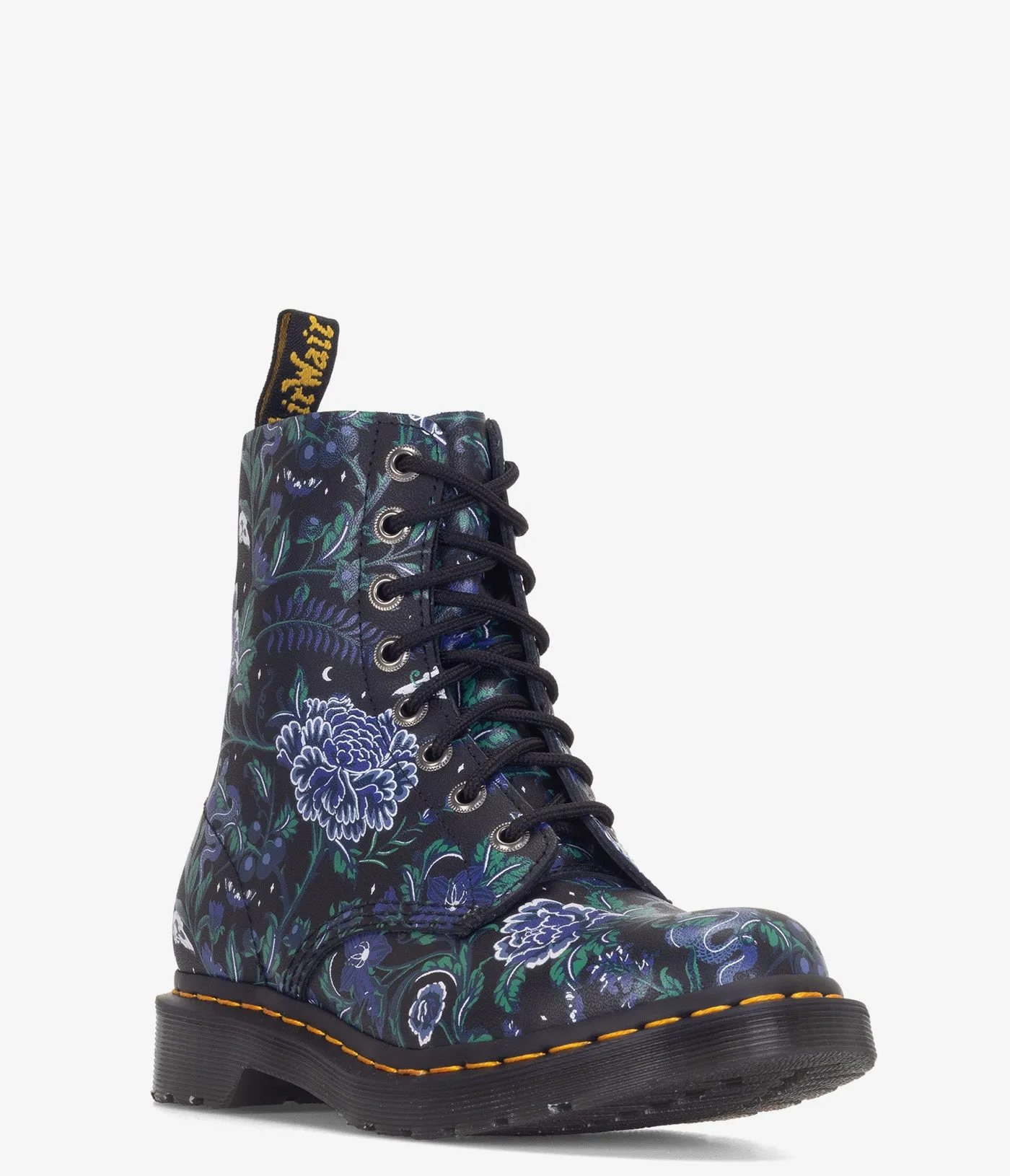 Dr. Martens 1460 Pascal Bottines à Lacets Fleurs Mystiques - Femme