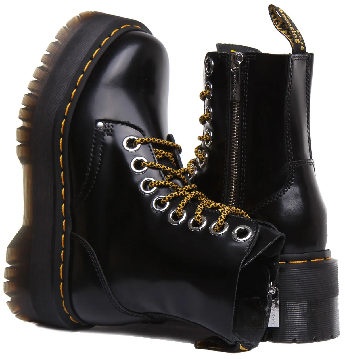Dr Martens Jadon Max Noir Pour Femme Chaussures Dr Martens