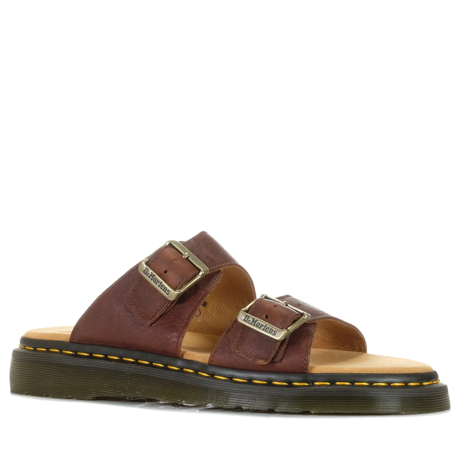 Dr Martens Josef Slide Ambassadeur Noisette